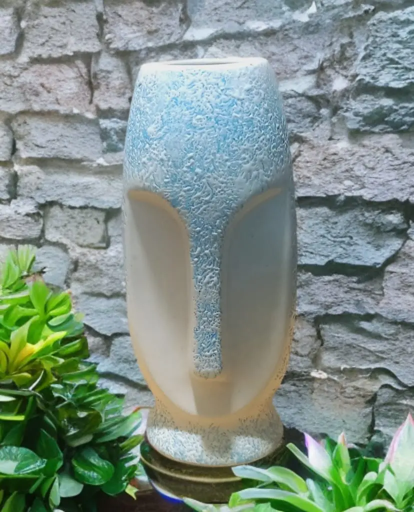 face shaped vase