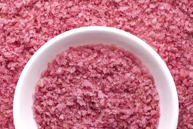 rose bath salt