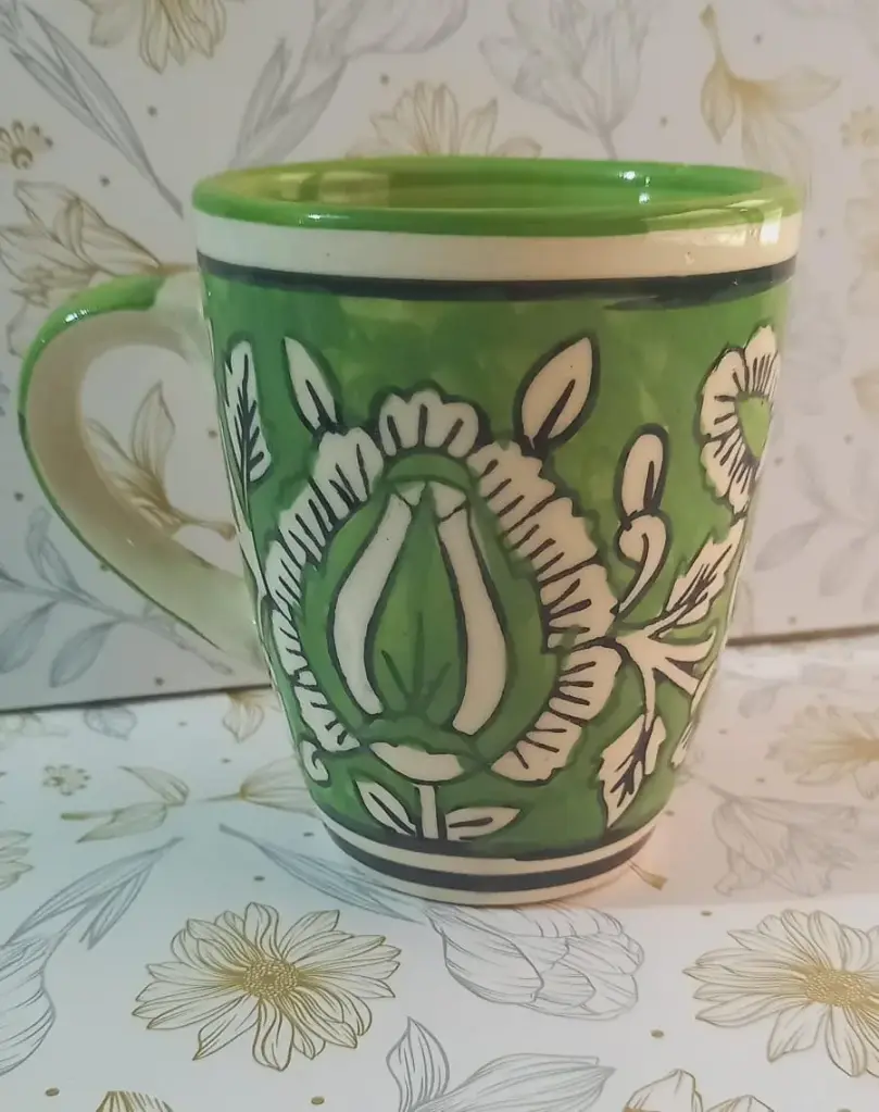 Rajsthani pattern coffee mug