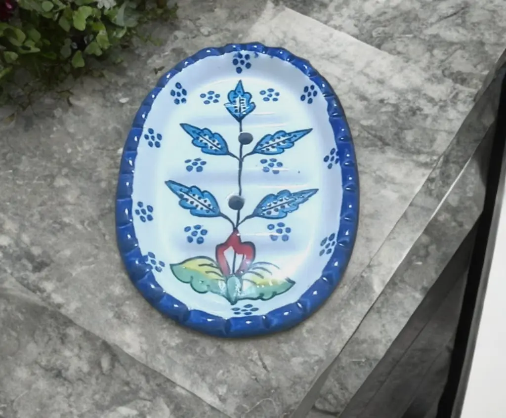 Plant Design Soap Case