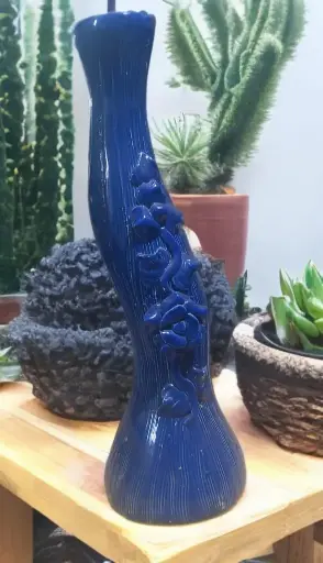 Blue flower Vase
