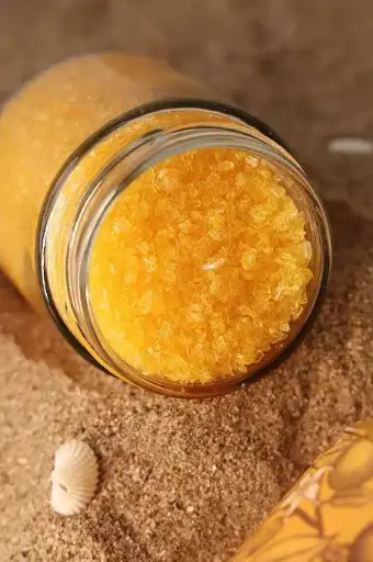 orange bath salt