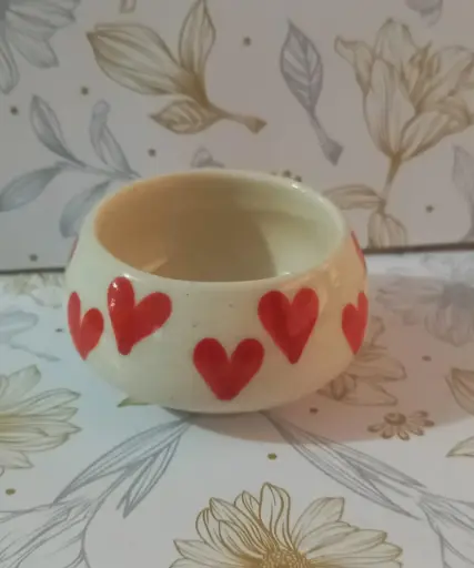 Heart Tea Light Candle Holder ( set of 6 )