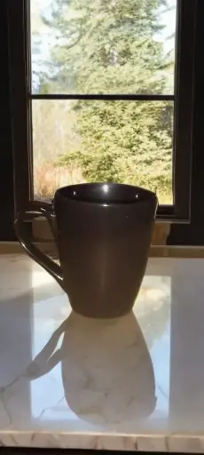 Black Coffee Mug