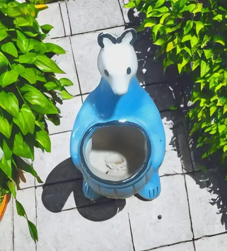 Kangaroo Shaped Tree planter