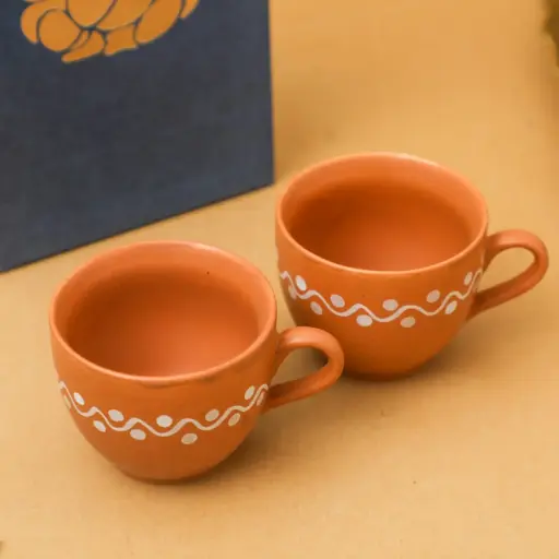 Muggu Style Tea Cup