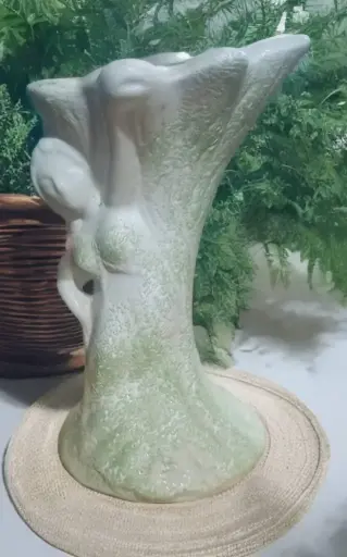 lady flower vase